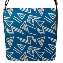 Abstract Pattern Geometric Backgrounds   Flap Closure Messenger Bag (s) by Eskimos