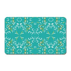 Abstract pattern geometric backgrounds   Magnet (Rectangular)