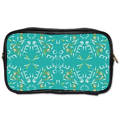 Abstract Pattern Geometric Backgrounds   Toiletries Bag (one Side) by Eskimos