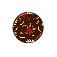 Sfolk Flowers Print Floral Pattern Ethnic Art Hat Clip Ball Marker (4 Pack) by Eskimos