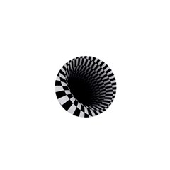 3d Optical Illusion, Dark Hole, Funny Effect 1  Mini Magnets