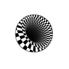 3d Optical Illusion, Dark Hole, Funny Effect Hat Clip Ball Marker (10 Pack)