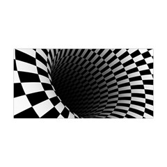 3d Optical Illusion, Dark Hole, Funny Effect Yoga Headband
