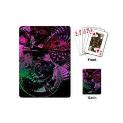 Doppler Ultrasound Playing Cards Single Design (mini) by MRNStudios