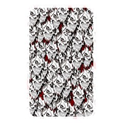 Demonic Skulls Pattern, Spooky Horror, Halloween Theme Memory Card Reader (rectangular)