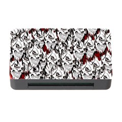 Demonic Skulls Pattern, Spooky Horror, Halloween Theme Memory Card Reader With Cf