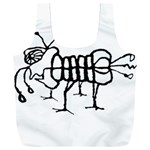 Fantasy Weird Insect Drawing Full Print Recycle Bag (XXL) Front