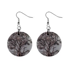 Big Tree Photo Illustration Mini Button Earrings by dflcprintsclothing