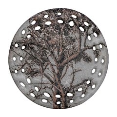 Big Tree Photo Illustration Ornament (round Filigree) by dflcprintsclothing