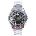 Hg Breeze Stainless Steel Analogue Watch Front