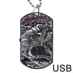 Hg Breeze Dog Tag Usb Flash (one Side) by MRNStudios