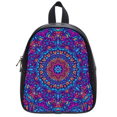 Vibrant Violet Mandala School Bag (small)