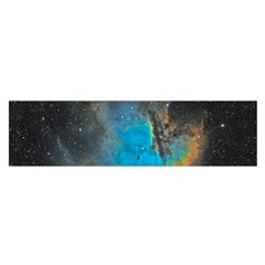 Pacman Nebula (ngc281) Satin Scarf (oblong)