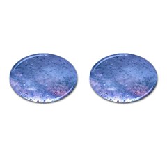 Gouttes D eau Galaxy Cufflinks (oval) by kcreatif