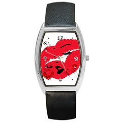 * Hell On Heels* Tonneau Leather Watch by LoveProfanity