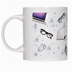 Computer Work White Mugs Left