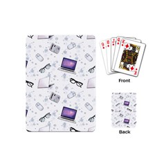 Computer Work Playing Cards Single Design (mini) by SychEva