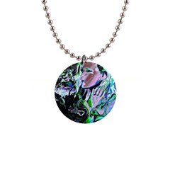 Glam Rocker 1  Button Necklace by MRNStudios