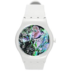 Glam Rocker Round Plastic Sport Watch (m) by MRNStudios