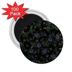 Moody Flora 2 25  Magnets (100 Pack) 