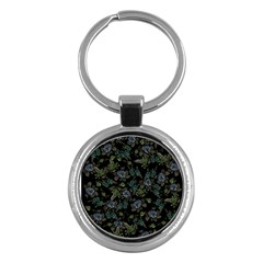 Moody Flora Key Chain (round)