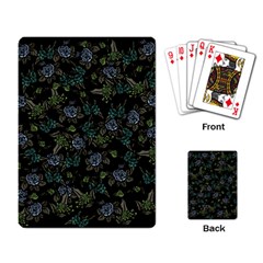 Moody Flora Playing Cards Single Design (rectangle) by BubbSnugg