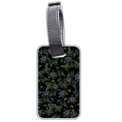 Moody Flora Luggage Tag (two Sides)