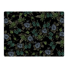 Moody Flora Double Sided Flano Blanket (mini) 