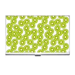 Kiwi Pattern Business Card Holder by Valentinaart