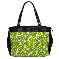 Kiwi Pattern Oversize Office Handbag by Valentinaart
