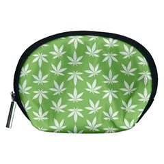 Weed Pattern Accessory Pouch (medium) by Valentinaart