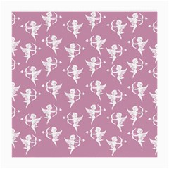 Cupid Pattern Medium Glasses Cloth by Valentinaart