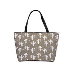 Cupid Pattern Classic Shoulder Handbag by Valentinaart