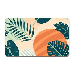 Tropical Pattern Magnet (rectangular) by Valentinaart