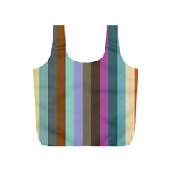 Simple Line Pattern Full Print Recycle Bag (s) by Valentinaart