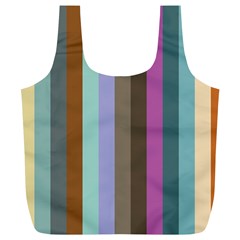 Simple Line Pattern Full Print Recycle Bag (xl) by Valentinaart