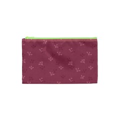 Floral Pattern Cosmetic Bag (xs) by Valentinaart