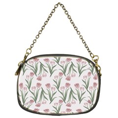 Floral Pattern Chain Purse (one Side) by Valentinaart