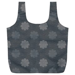 Floral Pattern Full Print Recycle Bag (xxl) by Valentinaart