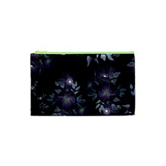 Floral Pattern Cosmetic Bag (xs) by Valentinaart