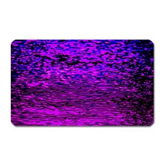 Magenta Waves Flow Series 2 Magnet (rectangular) by DimitriosArt