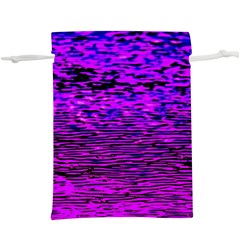 Magenta Waves Flow Series 2  Lightweight Drawstring Pouch (xl)