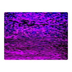 Magenta Waves Flow Series 2 Double Sided Flano Blanket (mini)  by DimitriosArt