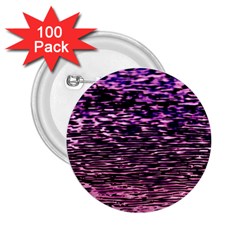 Purple  Waves Abstract Series No2 2 25  Buttons (100 Pack)  by DimitriosArt