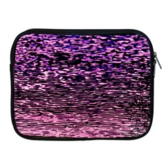 Purple  Waves Abstract Series No2 Apple Ipad 2/3/4 Zipper Cases by DimitriosArt