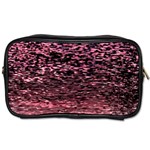 Pink  waves flow series 11 Toiletries Bag (Two Sides) Front