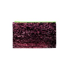 Pink  Waves Flow Series 11 Cosmetic Bag (xs) by DimitriosArt
