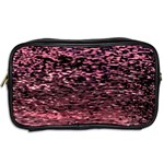 Pink  waves flow series 11 Toiletries Bag (Two Sides) Back