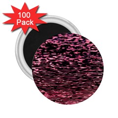 Pink  Waves Flow Series 11 2 25  Magnets (100 Pack) 