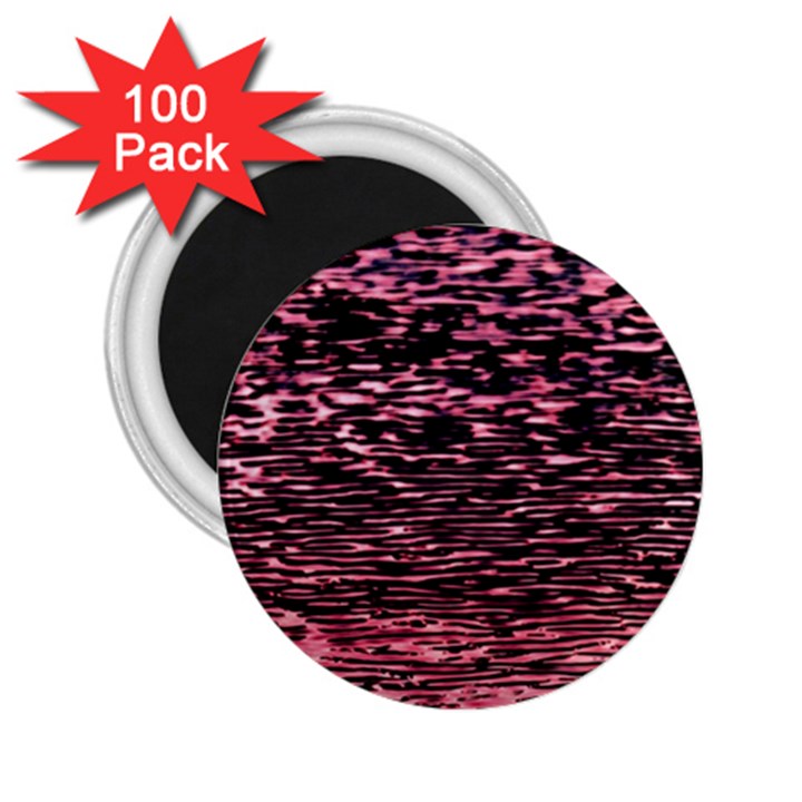 Pink  waves flow series 11 2.25  Magnets (100 pack) 